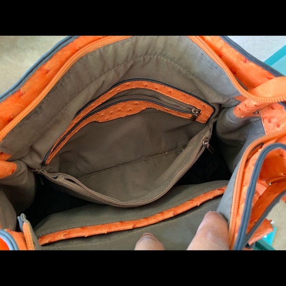 Ostrich print bag - Picture 7 of 7